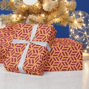 Beautiful Contemporary Initial Premium Bachelor Pa Wrapping Paper
