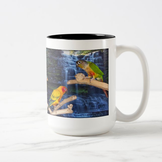 Beautiful Conure Coffee Mug (Right)