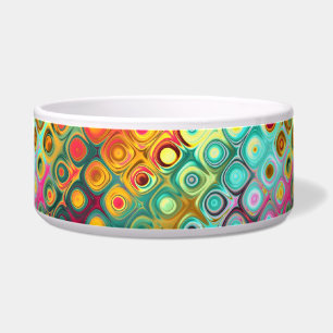 Beautiful cool abstract squares circles glass glow