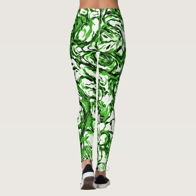 Beautiful Cool Cheerful Funky  Leggings (Back)
