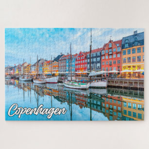 Beautiful Copenhagen, Denmark Jigsaw Puzzle