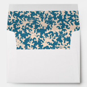 Beautiful Coral Pattern Envelope