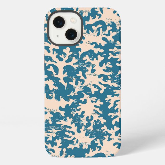 Beautiful Coral Pattern iPhone Case (Back)