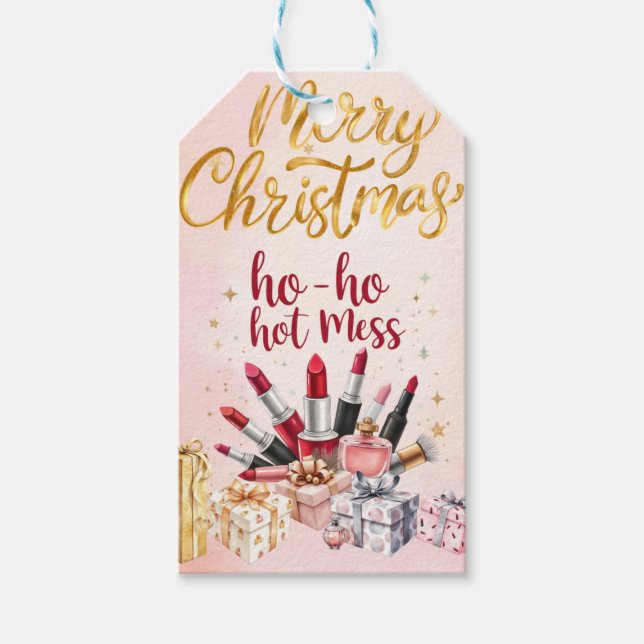 Beautiful Cosmetics inspired  Gift Tags (Front)