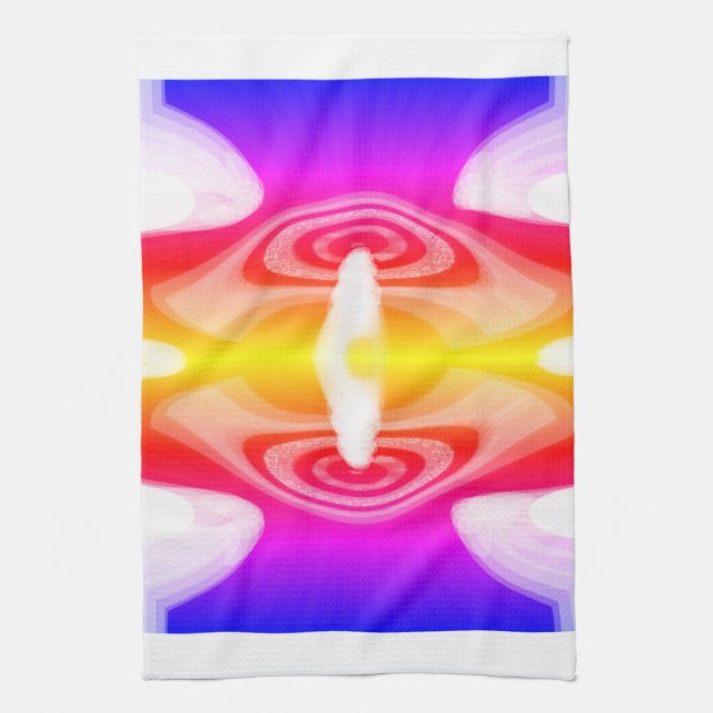 Beautiful cosmic event art tea towel (Vertical)