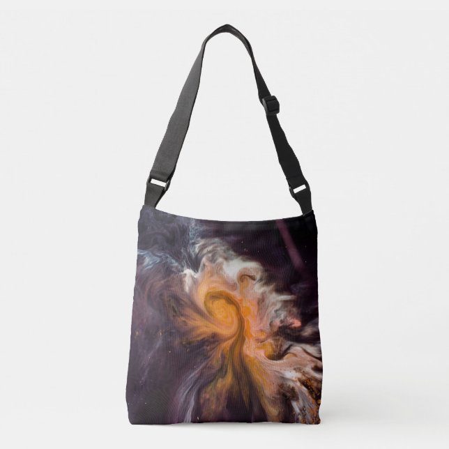 Beautiful Cosmos Crossbody Bag (Front)