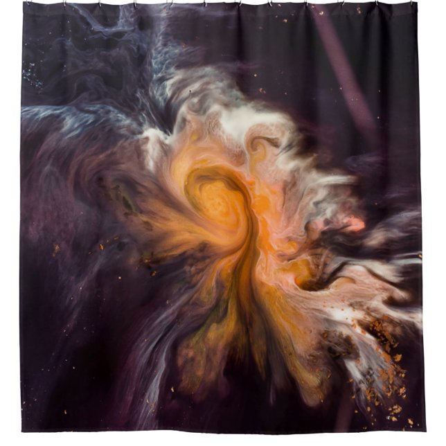 Beautiful Cosmos Shower Curtain (Front)