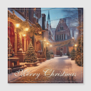 Beautiful Cosy Christmas Motif in a Dreamy Old Tow