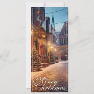 Beautiful Cosy Christmas Motif in Dreamy Old Tow