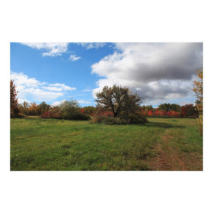 Beautiful country farmland landscape Nova Scotia Photo Print