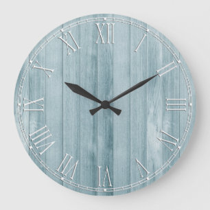 Beautiful Country Rustic Shabby Chic Large Clock