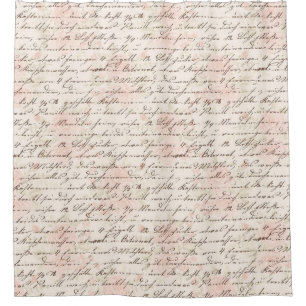 Beautiful Country Shabby Chic Shower Curtain