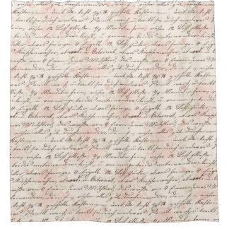 Beautiful Country Shabby Chic Shower Curtain