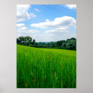 Beautiful countryside poster