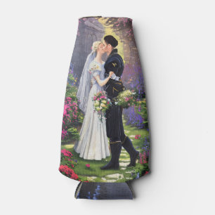 Beautiful Couple in The Park Bottle Cooler