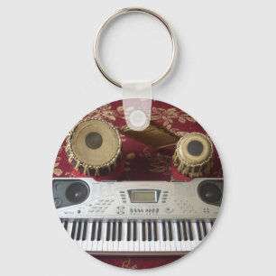 Beautiful Creative Corner: Musical Tapestry Key Ring