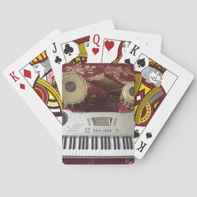 Beautiful Creative Corner: Musical Tapestry Playing Cards (Back)