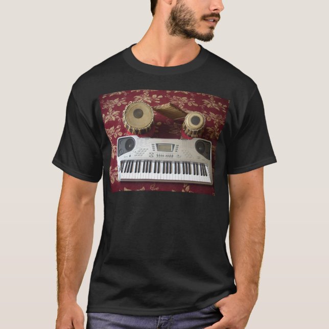 Beautiful Creative Corner: Musical Tapestry T-Shirt (Front)
