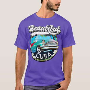Beautiful Cuba classic automobile T-Shirt