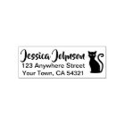 Beautiful Custom Name Return Address Cat