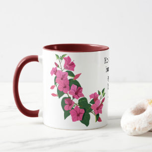 Beautiful Customized Floral Magic Specialty Mug