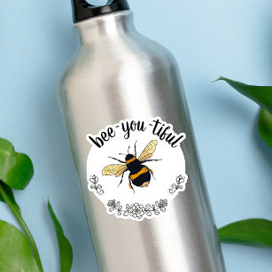 Beautiful Cute Bumblebee Sticker