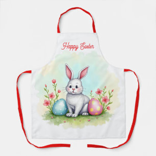 Beautiful Cute Easter Bunny Collection Apron