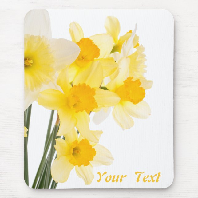 Beautiful Daffodils Mousepad (Front)