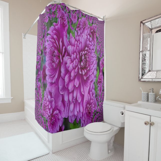 Beautiful Dahlias...... Shower Curtain (In Situ)