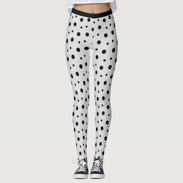Beautiful Dalmatian Spots Leggings (Front)