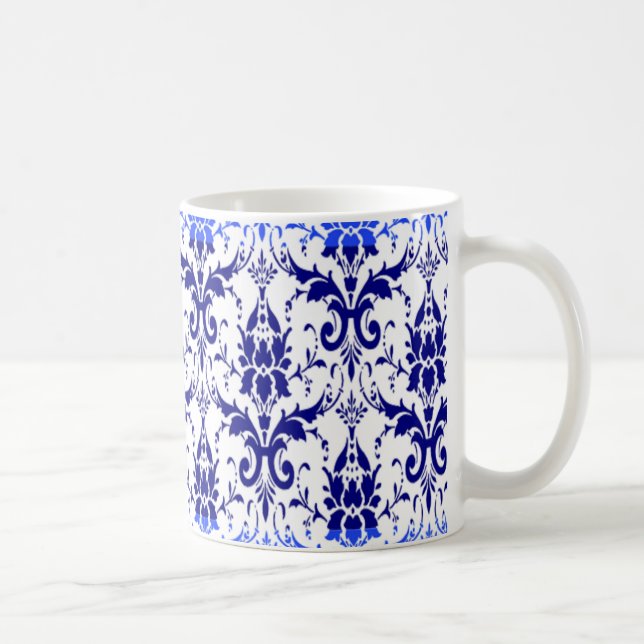 Beautiful Damask Coffee Mug (Right)
