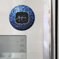 Beautiful Dark Blue sparkles Sweet 16