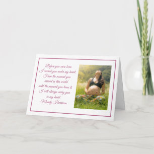 Beautiful Daughter Birthday Custom Photo from Mum Card