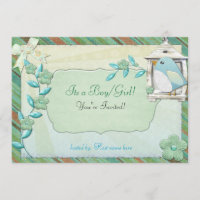 Beautiful Day Bird House BABY SHOWER BIRTHDAY