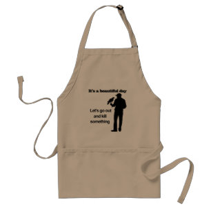 Beautiful Day for Falconry Standard Apron