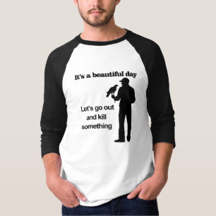 Beautiful Day for Falconry T-Shirt