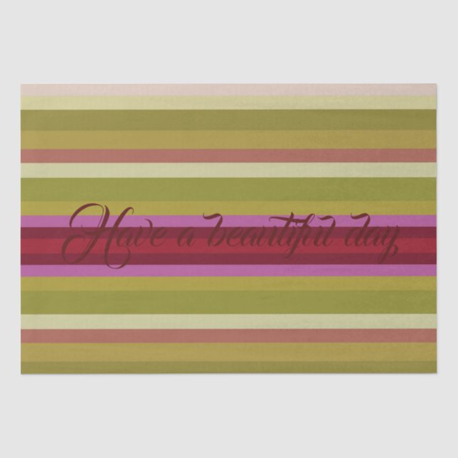 Beautiful Day Tissue Paper (Front)