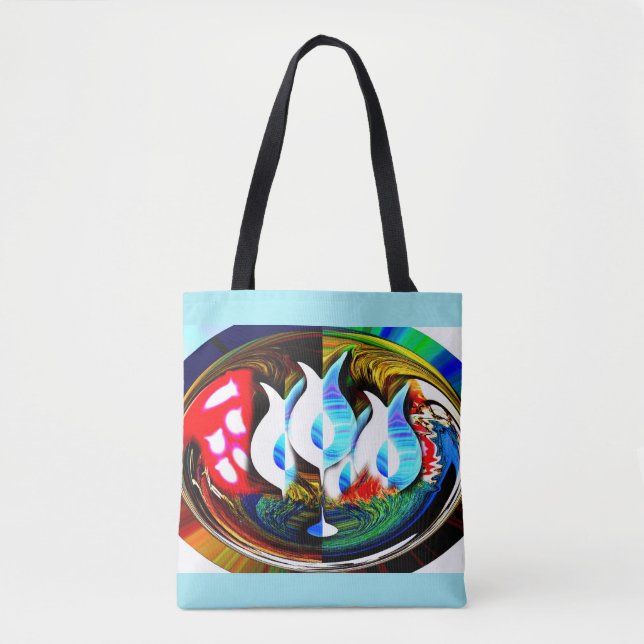Beautiful day tote bag (Front)