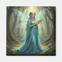 Beautiful December Turquoise Fairy