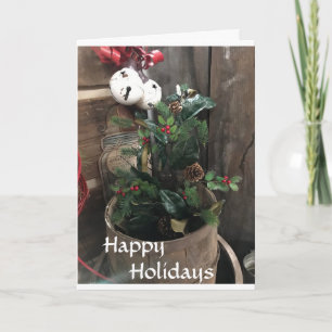 **BEAUTIFUL DECOR AND CHRISTMAS WISHES** HOLIDAY C CARD