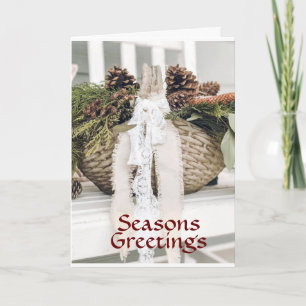 **BEAUTIFUL DECOR AND CHRISTMAS WISHES** HOLIDAY C CARD
