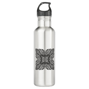 Beautiful Decor Square Doodle 710 Ml Water Bottle