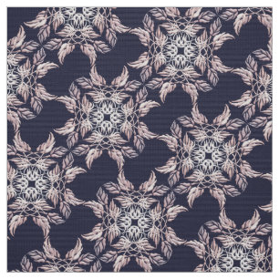 Beautiful  decorative element of leaves fabric