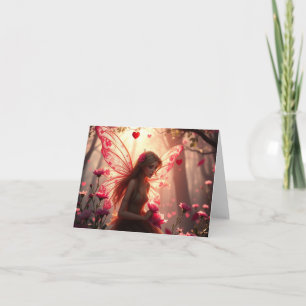 Beautiful Delicate Romantic Fairy Card