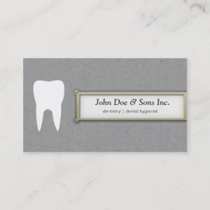 Beautiful Dentist / Dental hygienist Business Card