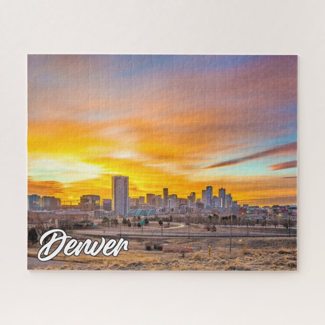 Beautiful Denver, Colorado, United States Jigsaw Puzzle (Horizontal)