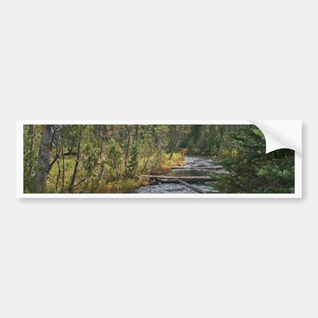 Beautiful Deschutes River Oregon Bumper Sticker (Front)