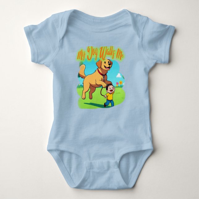 beautiful design humor baby bodysuit (Front)