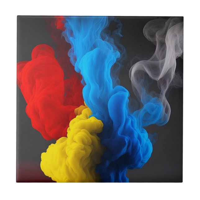 Beautiful design smoke effect modern ceramic tile (Front)