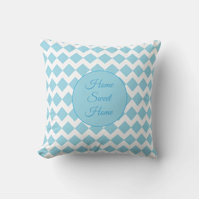 Beautiful Diamond Pattern Cushion (Front)